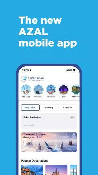 AZAL - Book Flight Ticket ကိုဖန်သားပြင်0