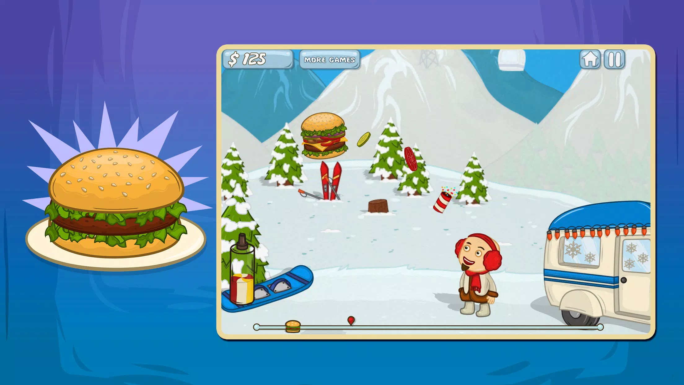 Mad Burger 2: Xmas edition captura de pantalla 3