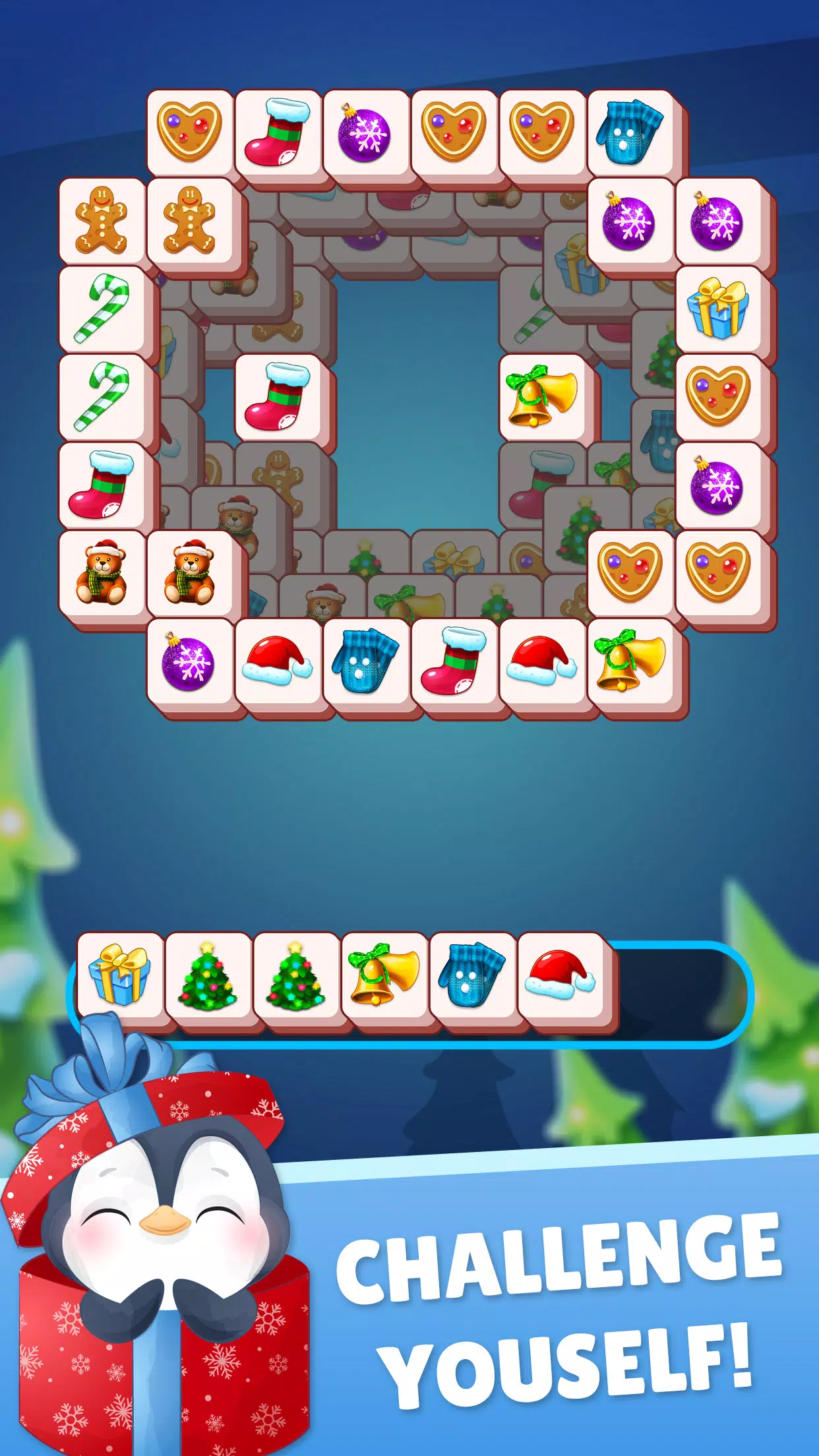 Christmas Mahjong screenshot 2