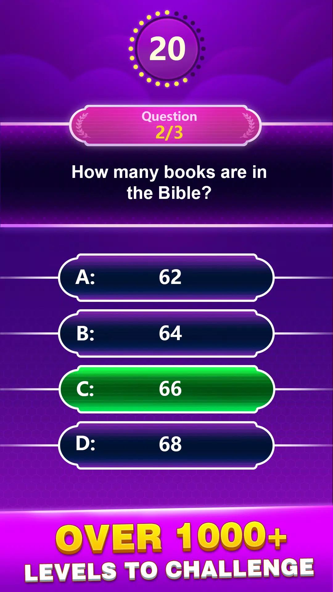 Bible Trivia Schermafbeelding 1