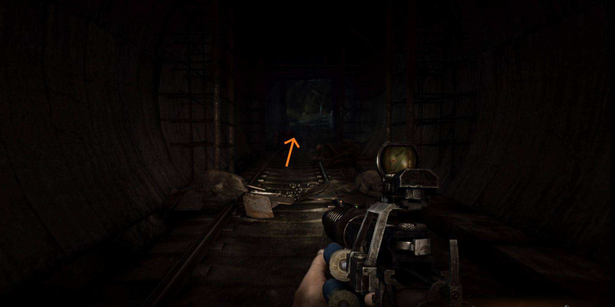 Demolishing the tunnel in Metro 2033