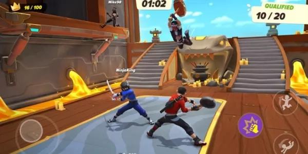Vorschau-Registrierung für Ninja Party: Battle Royale mit Katana-Parkour