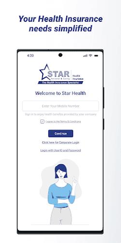 Star Health экрана 0