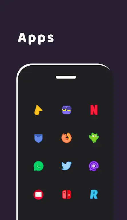 Duo Nano Icon Pack Captura de tela 0