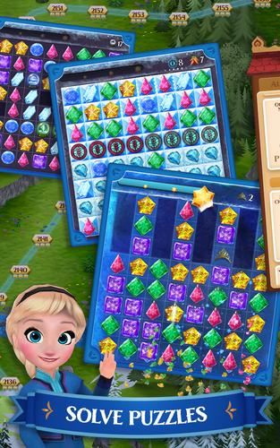 Disney Frozen Free Fall Games ảnh chụp màn hình 0