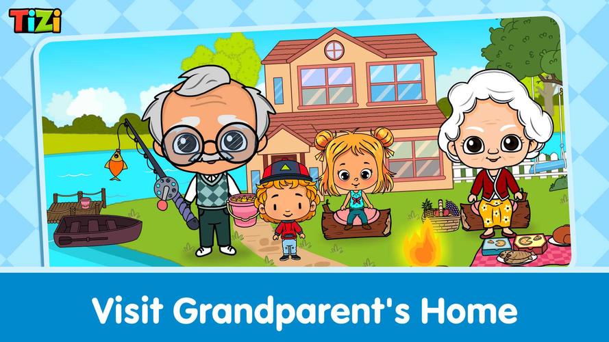 My Tizi Town Grandparents Home экрана 0