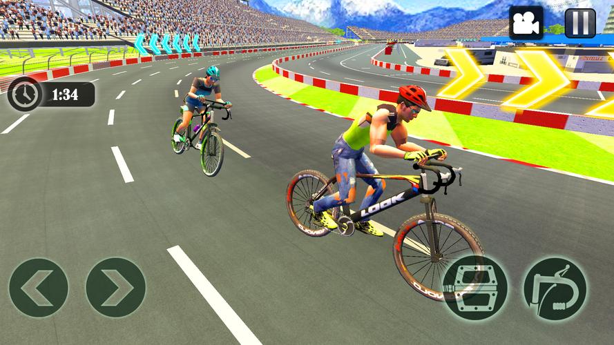 Cycle Race Game Cycle Stunt Captura de tela 0