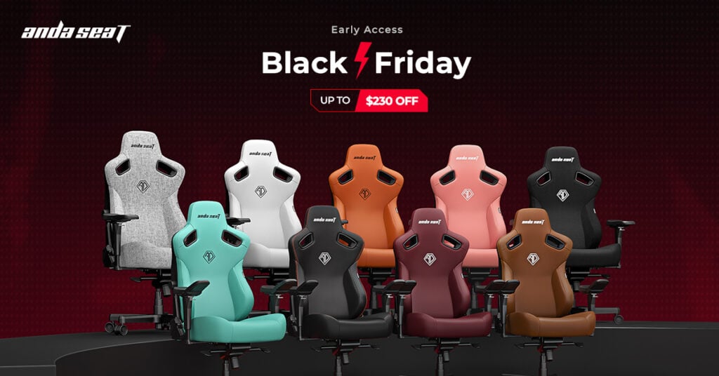 andaSeat の X-Air シリーズの予約注文がブラック フライデーに大幅割引