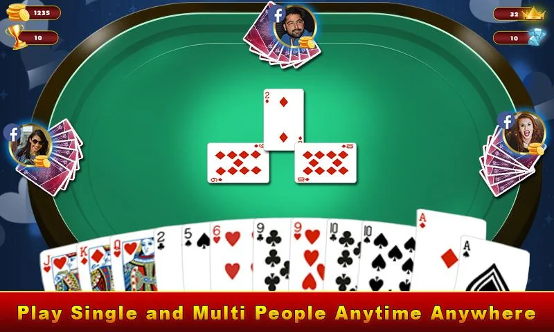 Call Break Gold Spades: Play Original Card Games屏幕截圖3