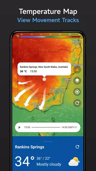 Live Weather & Radar Mapスクリーンショット2