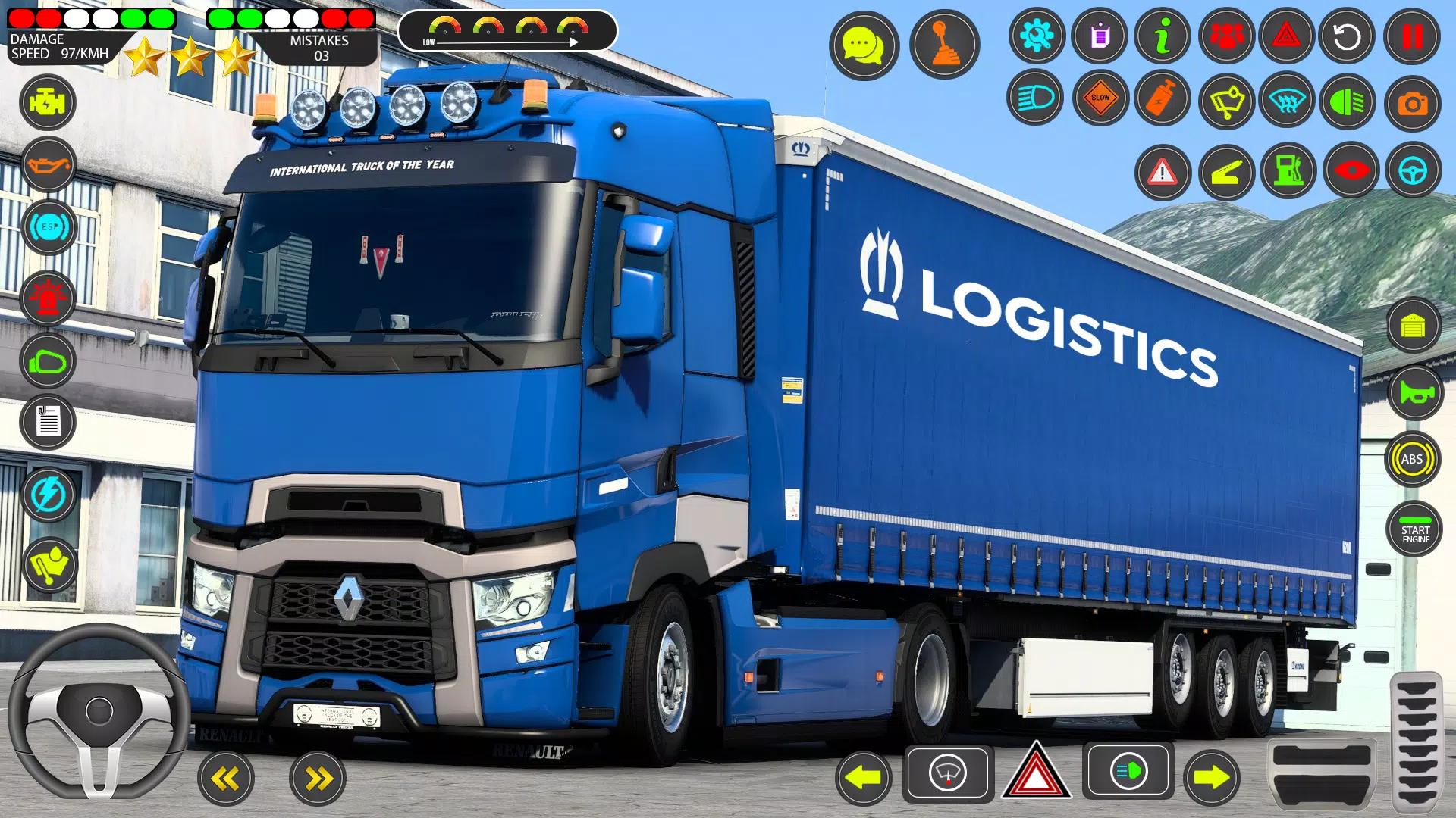 Euro Truck Games Sim 3d স্ক্রিনশট 2