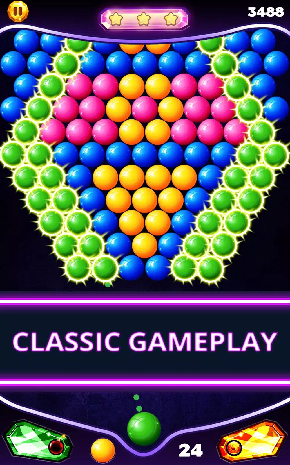 Bubble Shooter Classic ảnh chụp màn hình 1