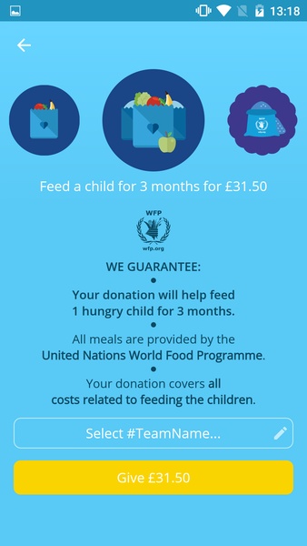 ShareTheMeal Screenshot 2