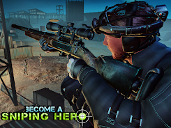 Sniper Shooter offline Game ကိုဖန်သားပြင်3