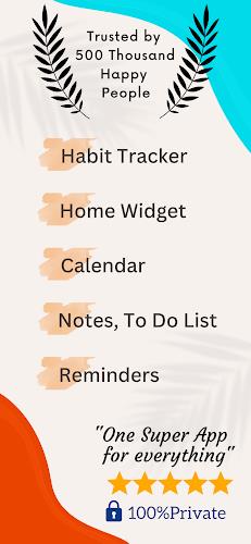 Habit Tracker Planner HabitYou screenshot 0