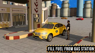 ภาพหน้าจอ USA Taxi Car Driving: Car Game 2