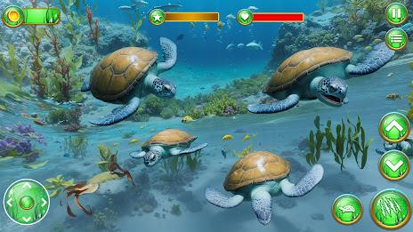 Wild Turtle Family Simulator Captura de tela 3