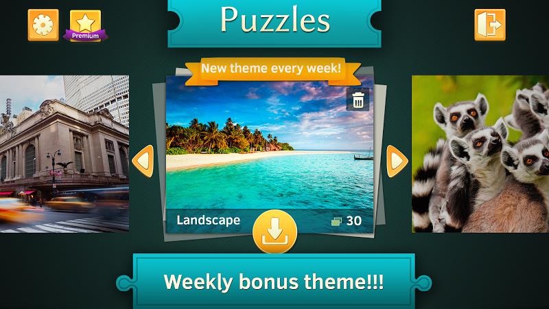 Landscape Jigsaw Puzzles Screenshot 0