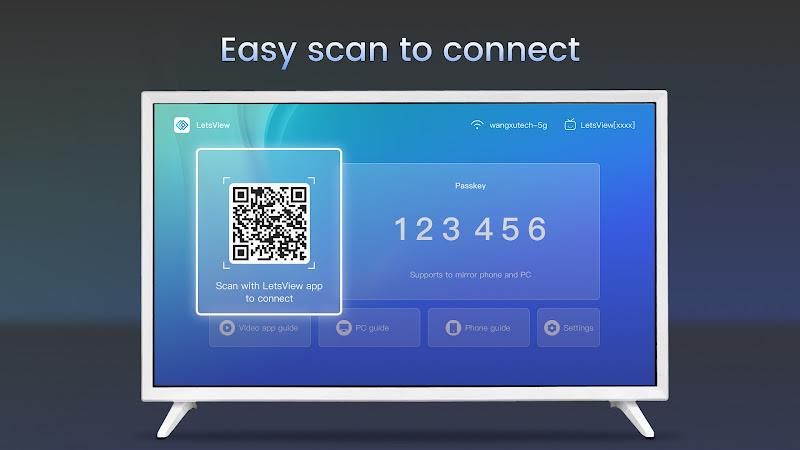 LetsView TV: Screen Mirroring ekran görüntüsü 1