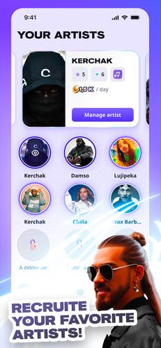 Rap Label Manager Game屏幕截圖0