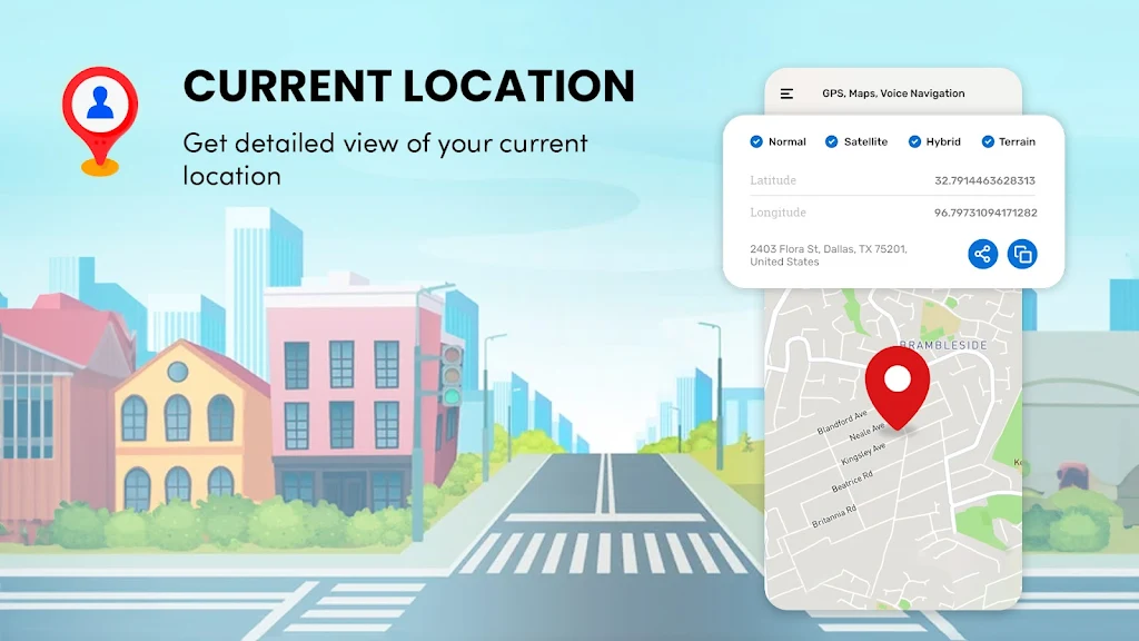 Maps, GPS & Driving Directions Screenshot 2
