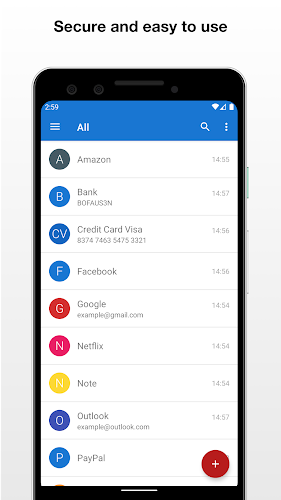 My Passwords Manager Mod ကိုဖန်သားပြင်1