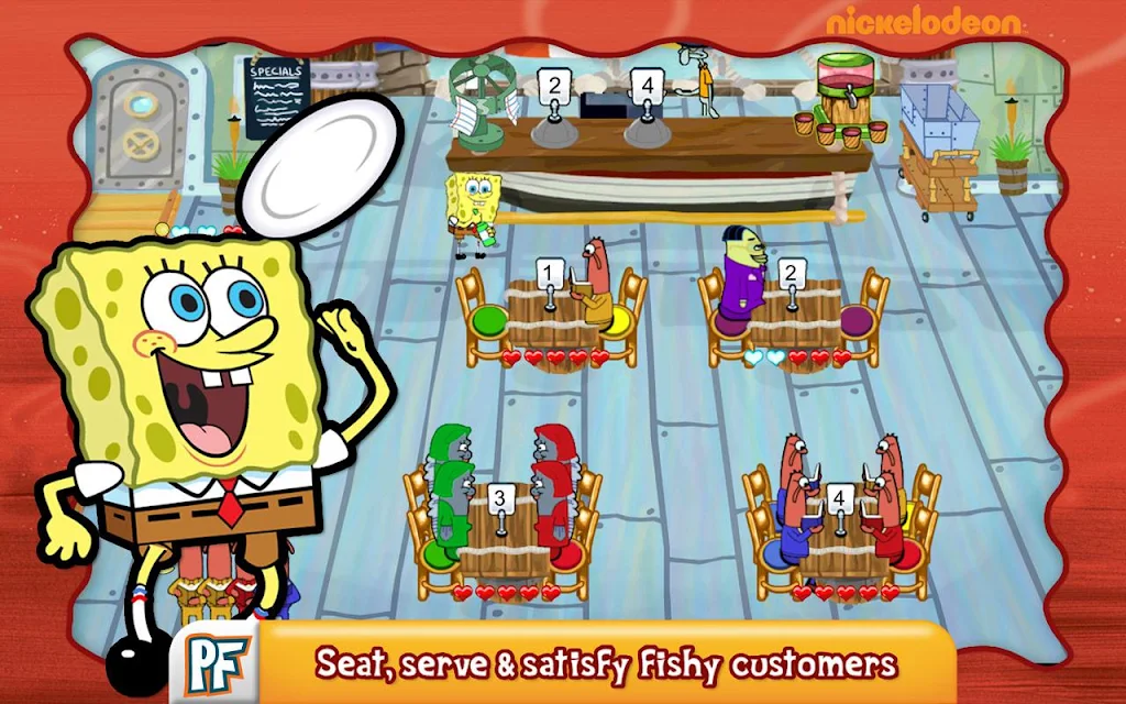 SpongeBob Diner Dash ကိုဖန်သားပြင်2