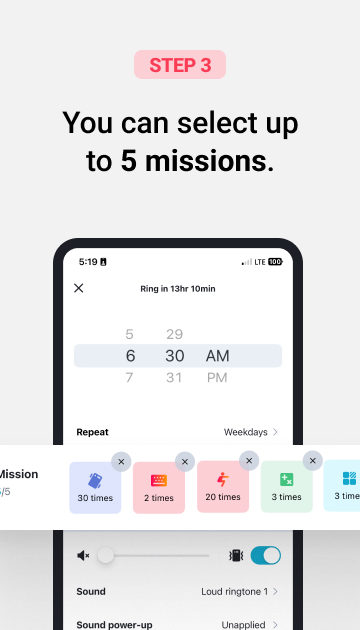 ภาพหน้าจอ Alarmy – Alarm Clock & Sleep Mod 3