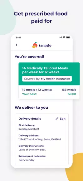 Tangelo - Get Food Prescribed!屏幕截圖3