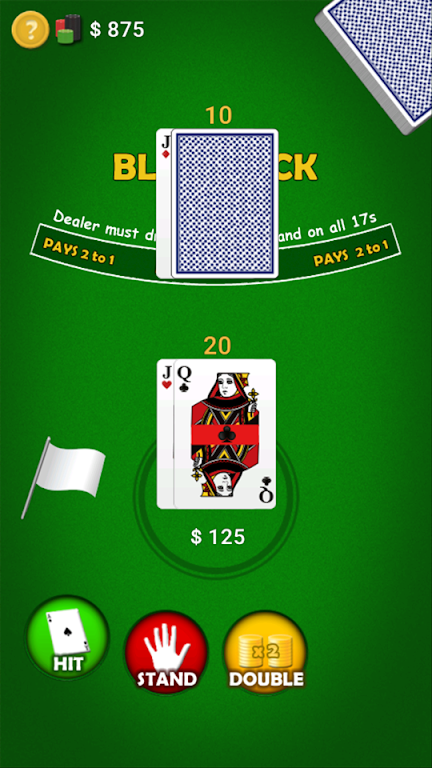 Black Jack Mobile Free screenshot 0