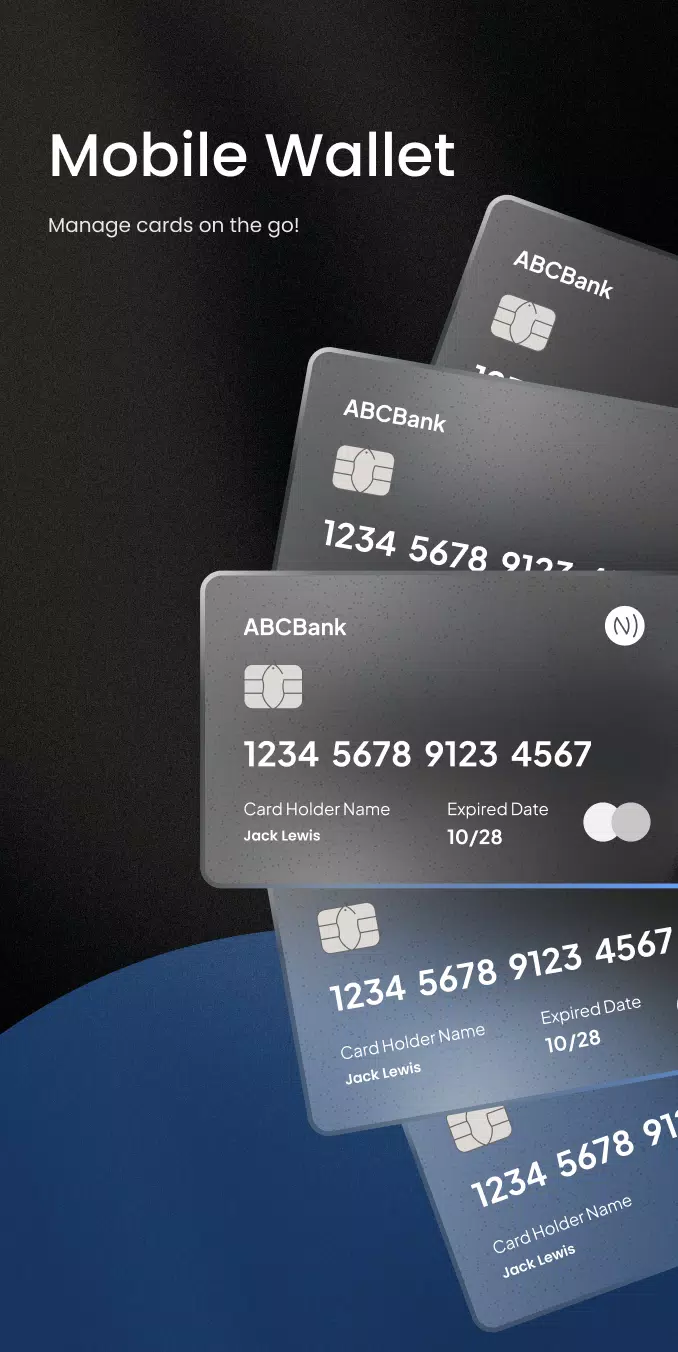 Mobile Wallet: Cards & NFC ภาพหน้าจอ 0