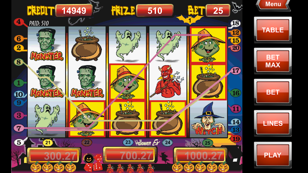 Halloween Slot Machines Packスクリーンショット0