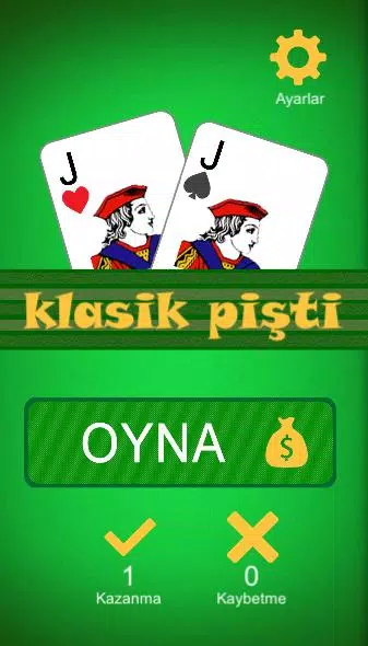 Klasik Pişti İnternetsizスクリーンショット1
