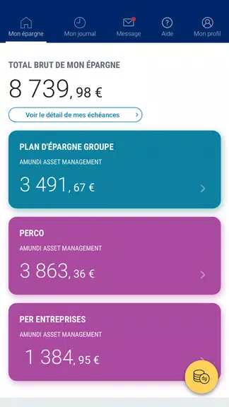 Screenshot Mon Epargne 0
