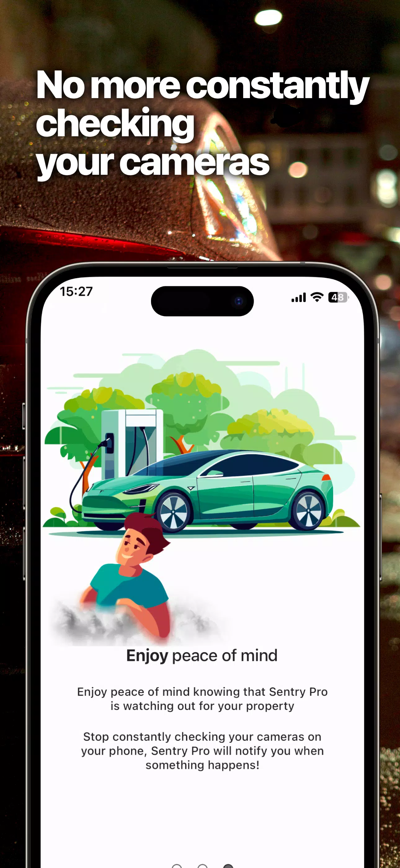 Sentry Pro—Tesla Notifications স্ক্রিনশট 3