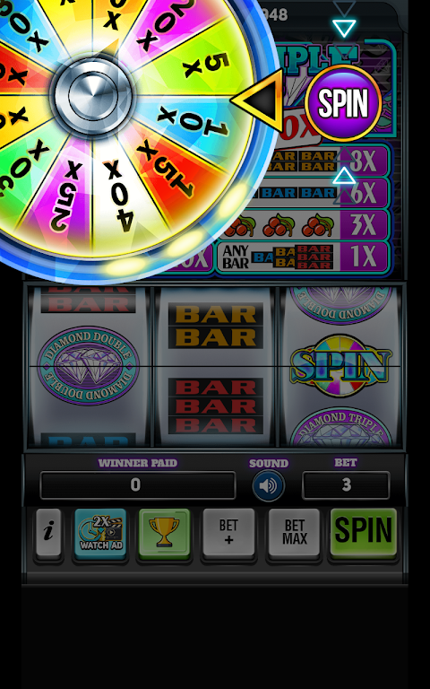 Diamond Deluxe Casino - Free Slot Machines屏幕截圖0