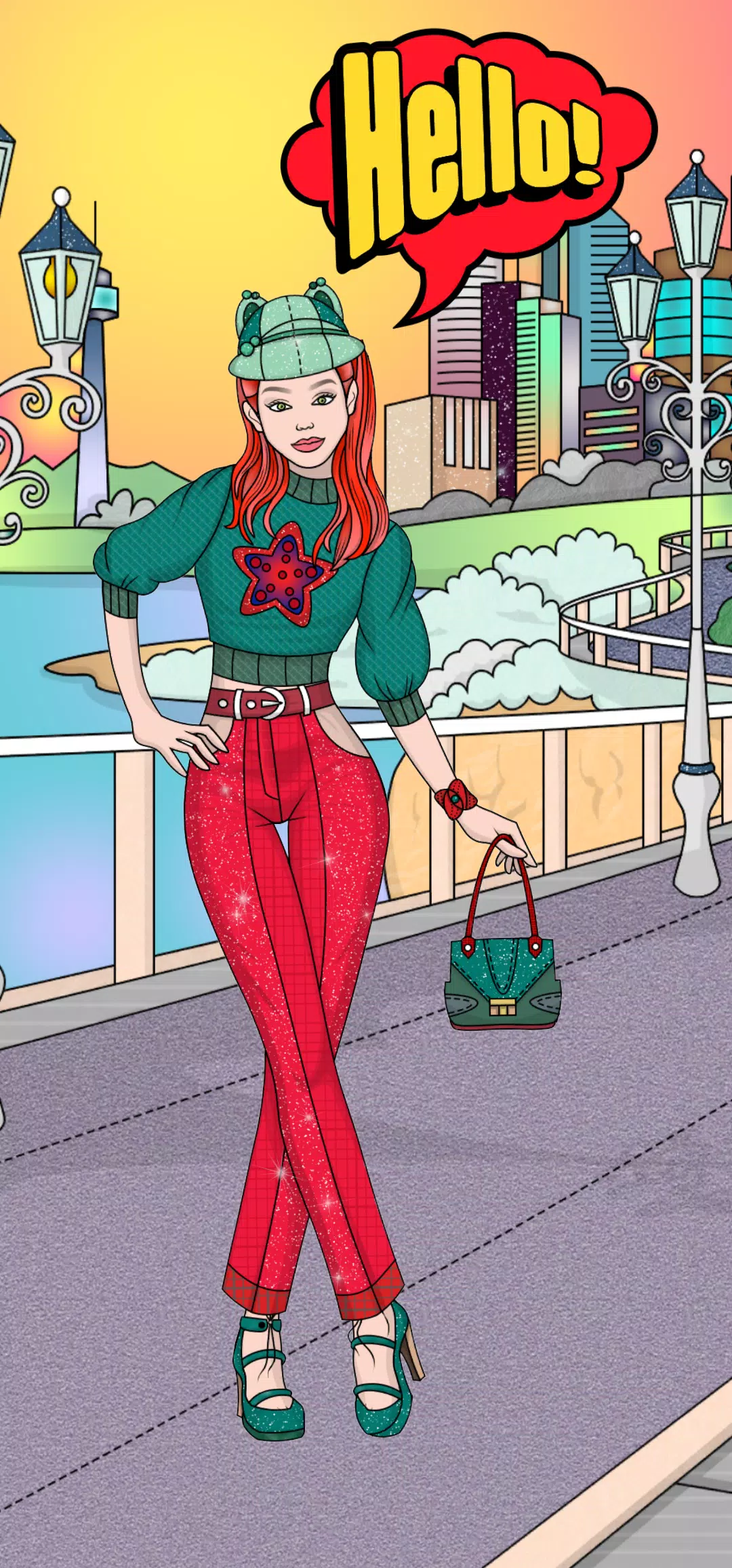 Screenshot Dress Up Games & Coloring Book 1