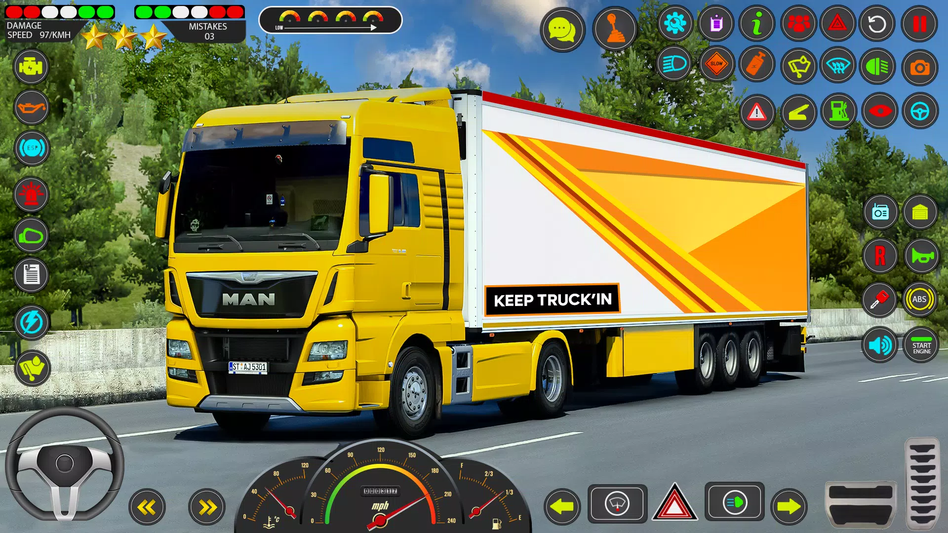 Euro Truck Games Sim 3d应用截图第0张