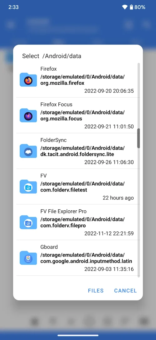 FV File Pro ภาพหน้าจอ 2