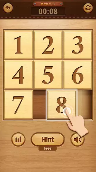 Number Puzzle - Sliding Puzzle Captura de tela 0