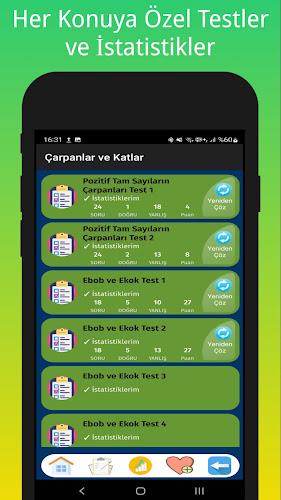 8. Sınıf Test Çöz Tüm Dersler स्क्रीनशॉट 2