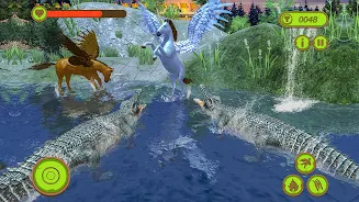 Flying Unicorn Horse Game screenshot 3