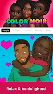 Color Noir Coloring Book App ekran görüntüsü 0