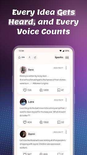 Liom |Social network for Girls экрана 2