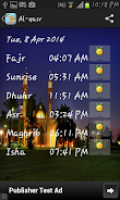 Screenshot Kuwait Prayer Timings 2