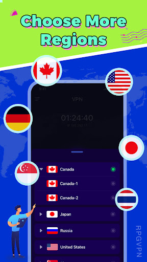 RPGVPN captura de pantalla 1