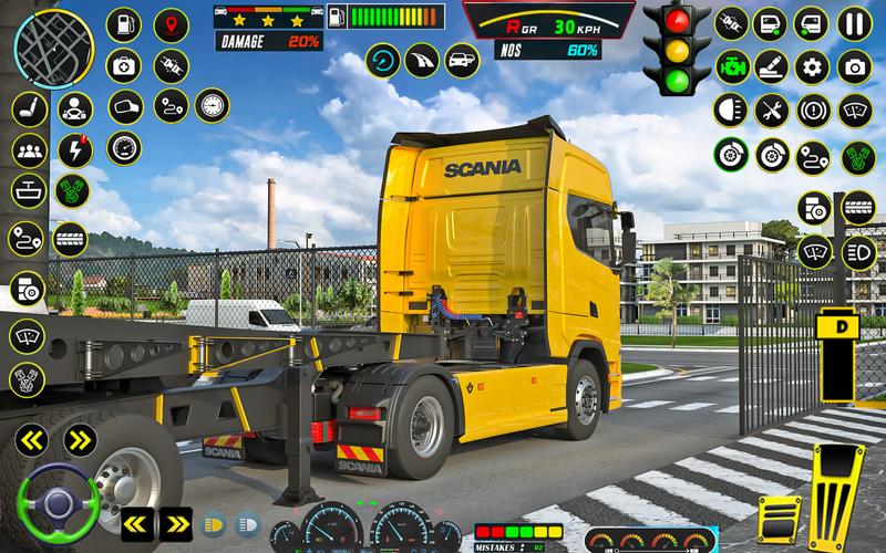 Screenshot Cargo Truck Driving Game 2024 1