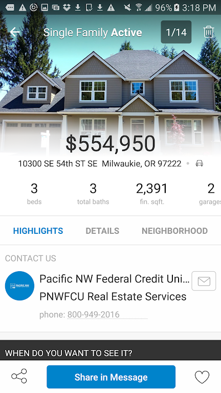 PNWFCU Real Estate Services屏幕截圖1