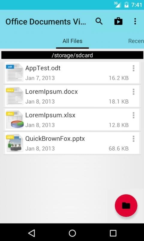 Office Documents Viewer screenshot 0