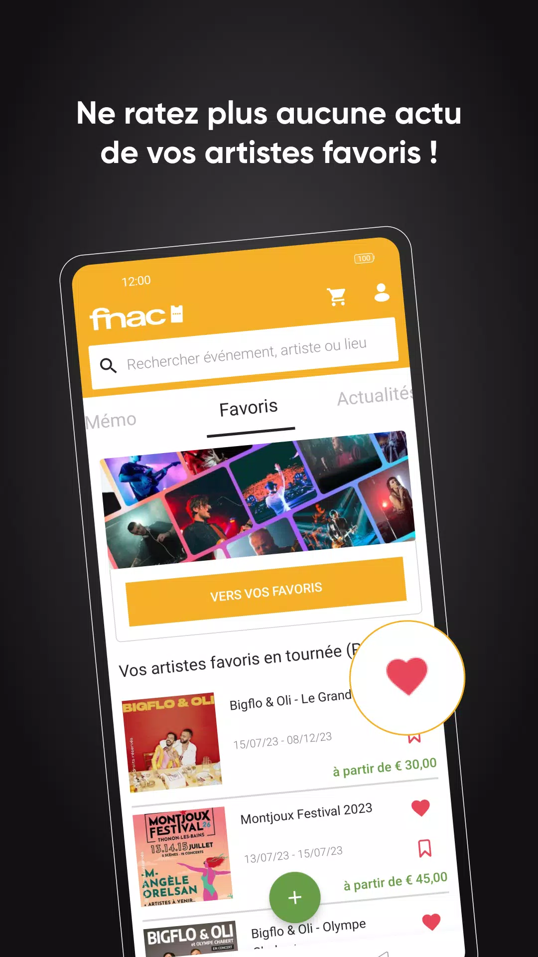Fnac Spectacles screenshot 3